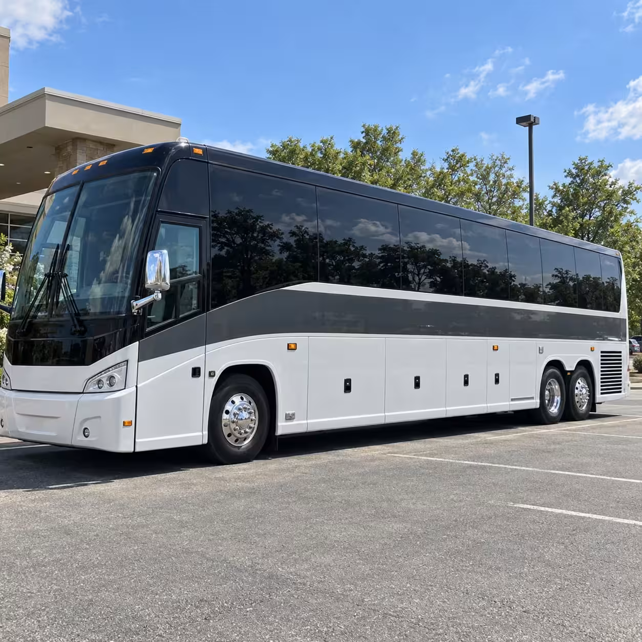 deltona 56 passenger charter bus rental