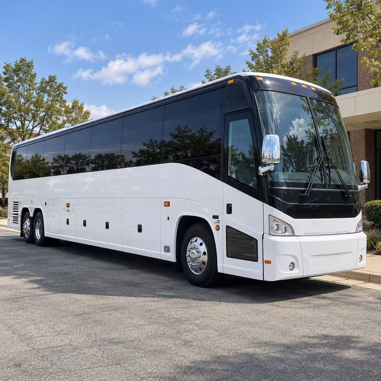 deltona wedding shuttle buses between hotels and venues