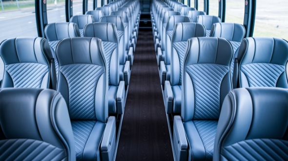 54 passenger charter bus interior deltona