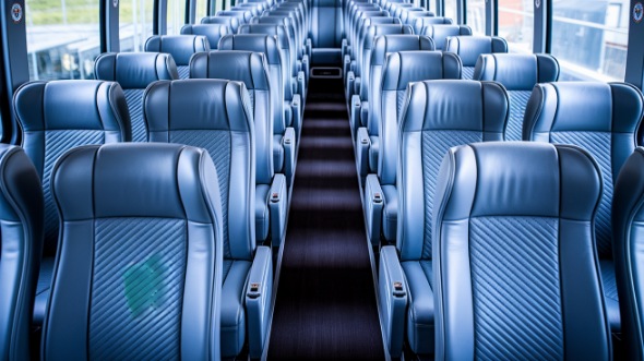 56 passenger charter bus interior deltona