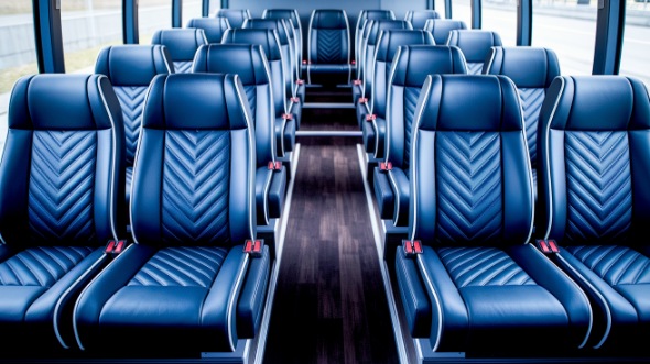 deltona 15 passenger minibus inside