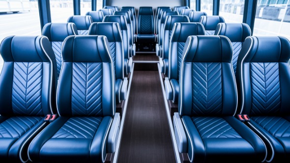 deltona 25 passenger minibus inside