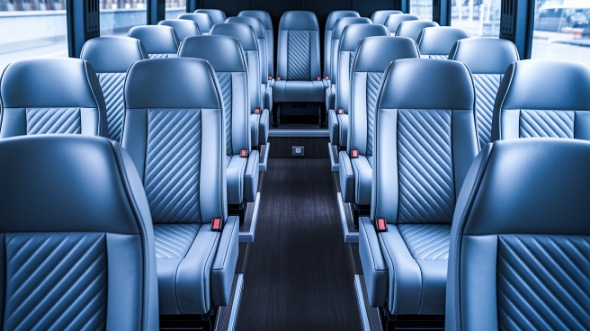 deltona 30 passenger minibus inside