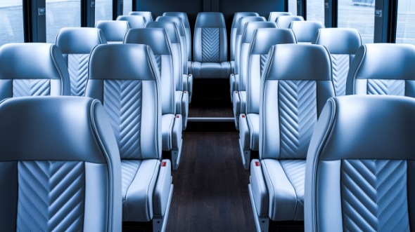 deltona 35 passenger minibus inside