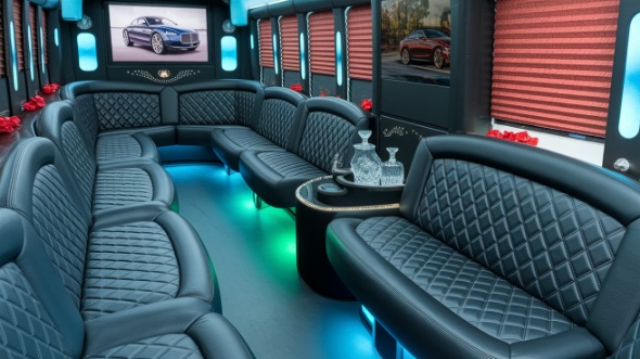 deltona party bus rental inside