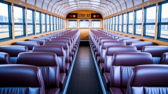 deltona school bus rental inside