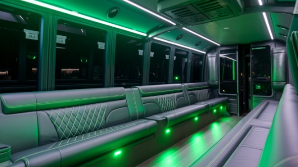 party bus rental interior deltona