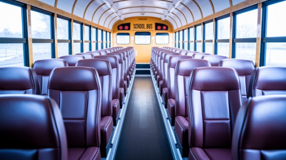 school bus rental interior deltona