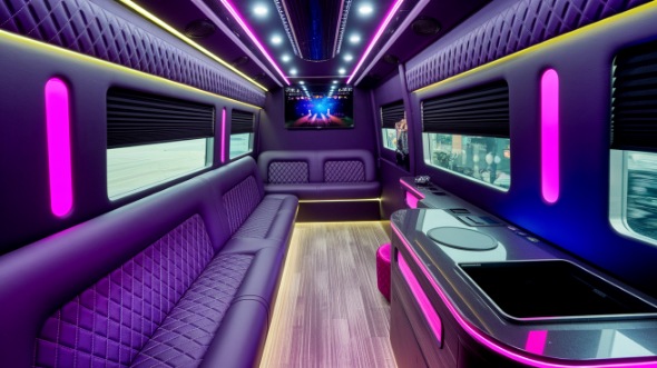 sprinter limo rental interior deltona